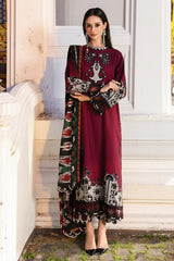 Charizma - Winter 3PC Karandi Digital Print Dress - KP3388