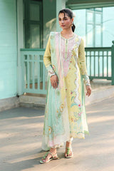 Summer 3PC Lawn Digital Print Dress - KP1162