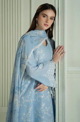 Cross Stitch - 3PC Lawn Embroidered Suit - kp1082