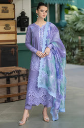 KP978 - Mushaq - 3PC Chickan Kari Embroidered Lawn Suit