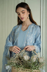 Cross Stitch - 3PC Lawn Embroidered Suit - kp1082