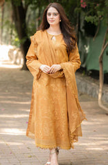 KP1061 - Bareeze 3PC Lawn Embroidered Suit