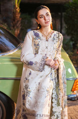 Summer 3PC Lawn Chickenkari Embroidered Suit - kp1167