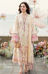 Qalamkar - Summer 3PC Lawn Embroidered Suit - KP1101