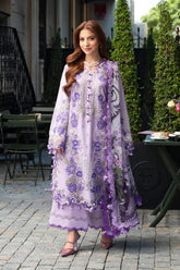 SUMMER 3PC Lawn ChickenKari Embroidered Suit-KP1179