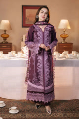 Jade - Winter 3PC Dhanak Embroidered Suit - kp3320