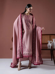Asim Jofa - Winter 3PC Dhanak Embroidered Suit - kp3384