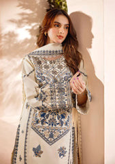 Florent - Winter 3PC Dhanak Embroidered Suit - kp3381