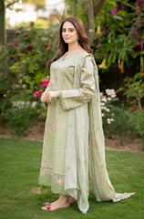 KP1062 - Bareeze 3PC Lawn Embroidered Suit
