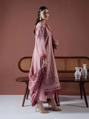 Asim Jofa - Winter 3PC Dhanak Embroidered Suit - kp3384