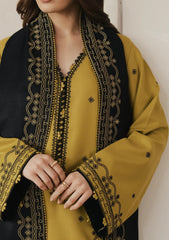 Seran - Winter 3PC Dhanak Embroidered Suit - kp33152