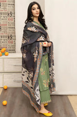 Urge - Winter 3PC Dhanak Embroidered Suit - kp3350
