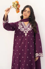 Dyot - Summer 3PC Lawn Embroidered Suit - kp1112
