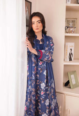 Summer 3PC Lawn Digital Print Dress - KP1169