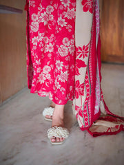 Sapphire - Winter 3PC Karandi Digital Print Dress - KP33416