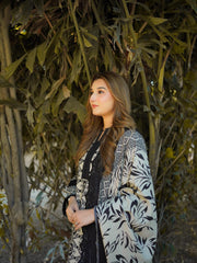 Sapphire - Winter 3PC Karandi Digital Print Dress - KP33431