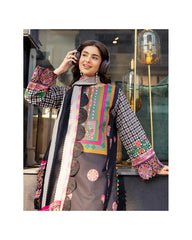 Summer 3PC Lawn Digital Print Dress - KP1166