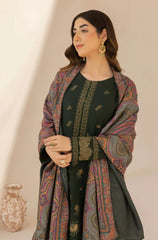 Mohagni - Winter 3PC Dhanak Embroidered Suit - kp626