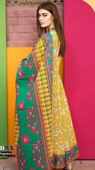 Khaadi - Summer 3PC Lawn Digital Print Dress - KP1156
