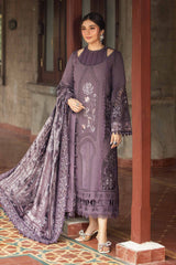 Maria.b - Winter 3PC Dhanak Embroidered Suit - kp3314