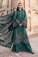 Maria.b - Winter 3PC Dhanak Embroidered Suit - kp3370