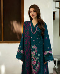 Sobia Nazir - Winter 3PC Dhanak Embroidered Suit - kp628