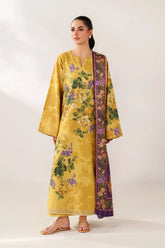 Summer 3PC Lawn Digital Print Dress - KP1190