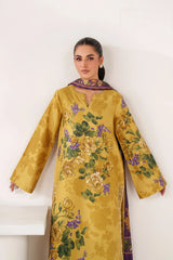 Summer 3PC Lawn Digital Print Dress - KP1190