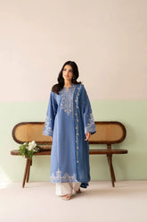 Cross Stitch - Summer-3PC Lawn Embroidered Suit - kp1206