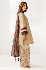 Jazmin - Winter 3PC Dhanak Embroidered Suit - kp3361