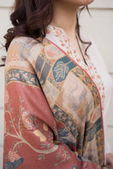 Asling - Winter 3PC Dhanak Embroidered Suit - KP3355