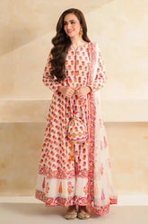 MP1260 - Sana Javed - 3 piece Lawn frock style Printed suit
