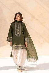Sapphire - Summer 3PC Lawn Embroidered Suit - kp1183