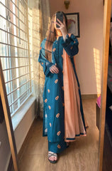 Summer 3PC Lawn Digital Print Dress - KP1150