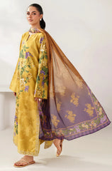 Summer 3PC Lawn Digital Print Dress - KP1190