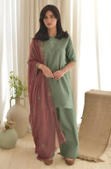 Dyot - Summer 3PC Lawn Embroidered Suit - kp1122