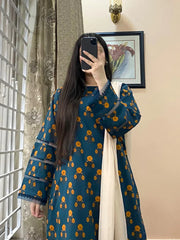 Summer 3PC Lawn Digital Print Dress - KP1152