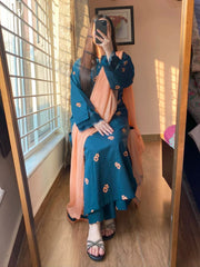 Summer 3PC Lawn Digital Print Dress - KP1150