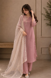 zainabzara-Summer-3PC Lawn Embroidered Suit - kp1256