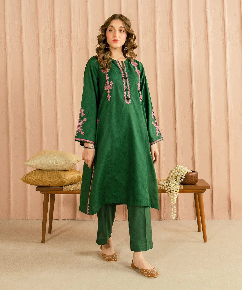 KP1068 - Sapphire 3PC Embroidered Lawn Suit