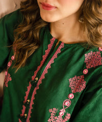 KP1068 - Sapphire 3PC Embroidered Lawn Suit