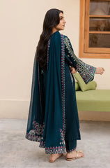 KP111 - Sapphire 3PC Lawn Embroidered Suit