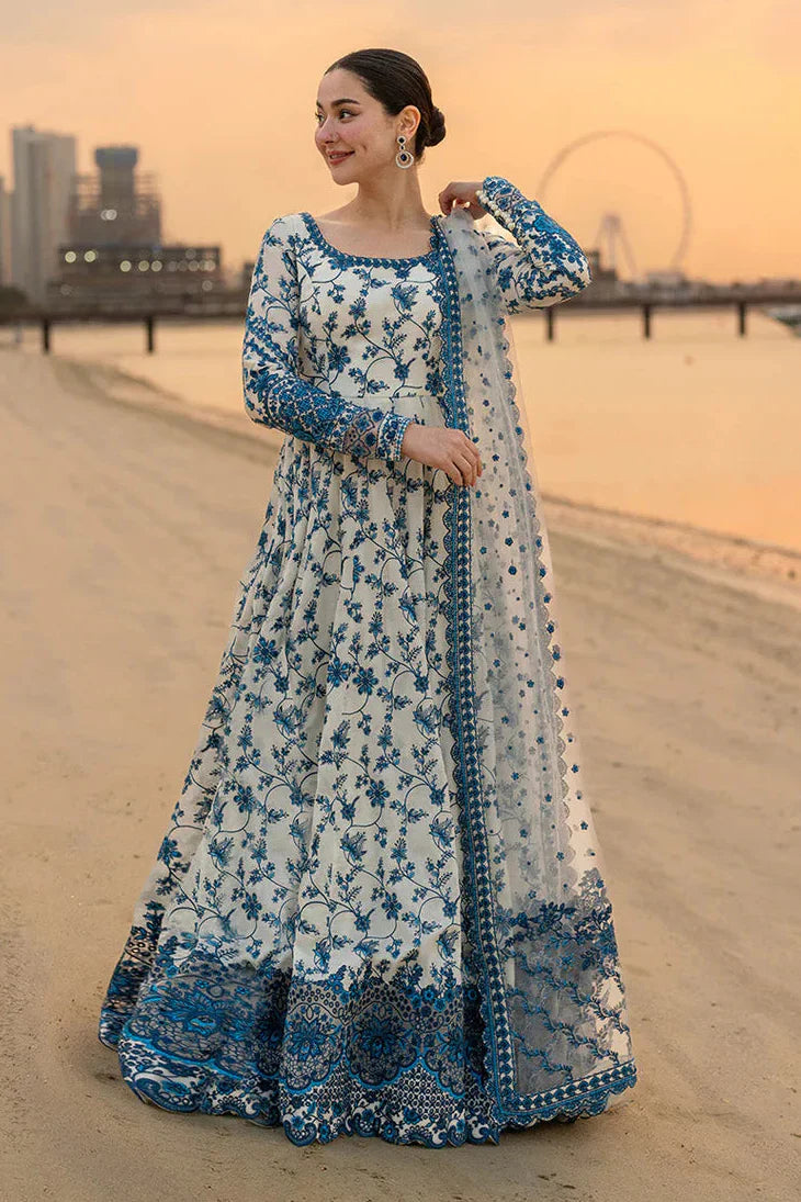 FAIZA SAQLAIN - Summer 3PC Lawn Printed Lawn Silk - kp1187