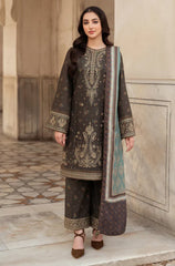 Jazmin - 3PC Lawn Embroidered Suit - kp1084