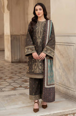Jazmin - 3PC Lawn Embroidered Suit - kp1084