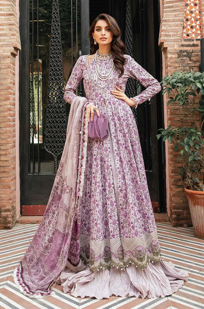 KP791-3 Piece Unstitched Digital Printed Airjet Lawn Suit
