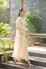 Qalamkar- 3PC ChickenKari Lawn Embroidered Suit - kp1091