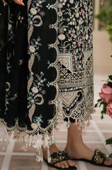 BIN ILYAS - Summer 3PC Lawn Chikankri Embroidered Suit - KP1128