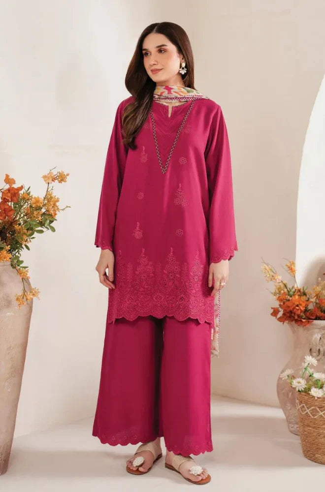 Shanzay - 3PC Lawn Embroidered Suit - KP2022