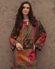 Charizma - Summer 3PC Lawn Digital Print Dress - KP1141